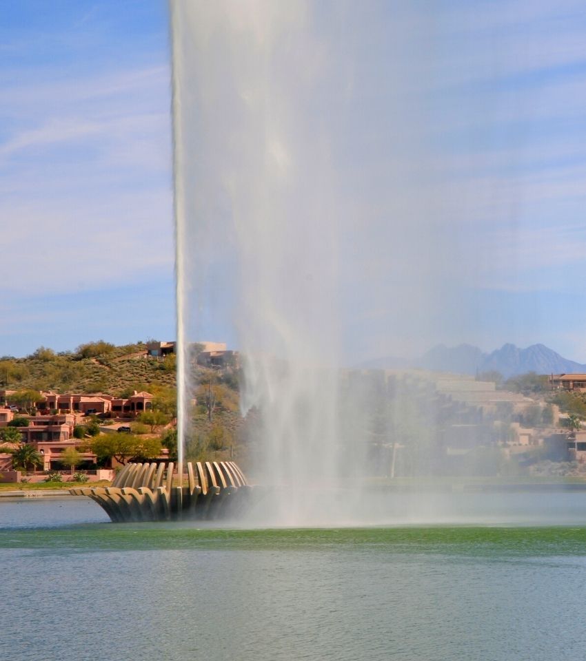Fountain in Fountain Hills, Arizona