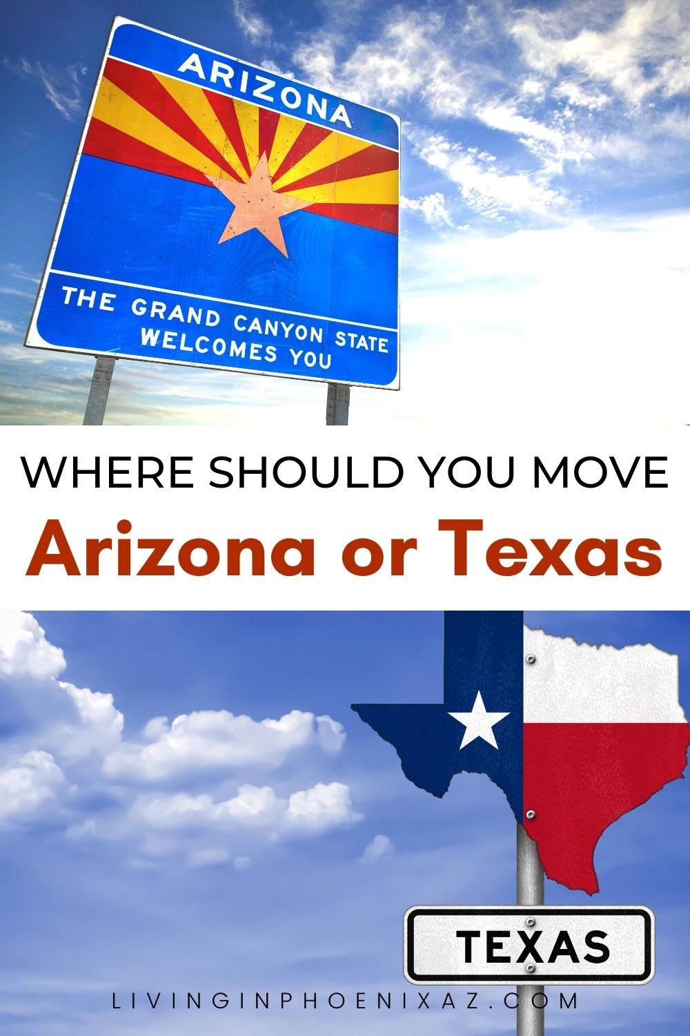 Living in Phoenix vs Texas pins (2)