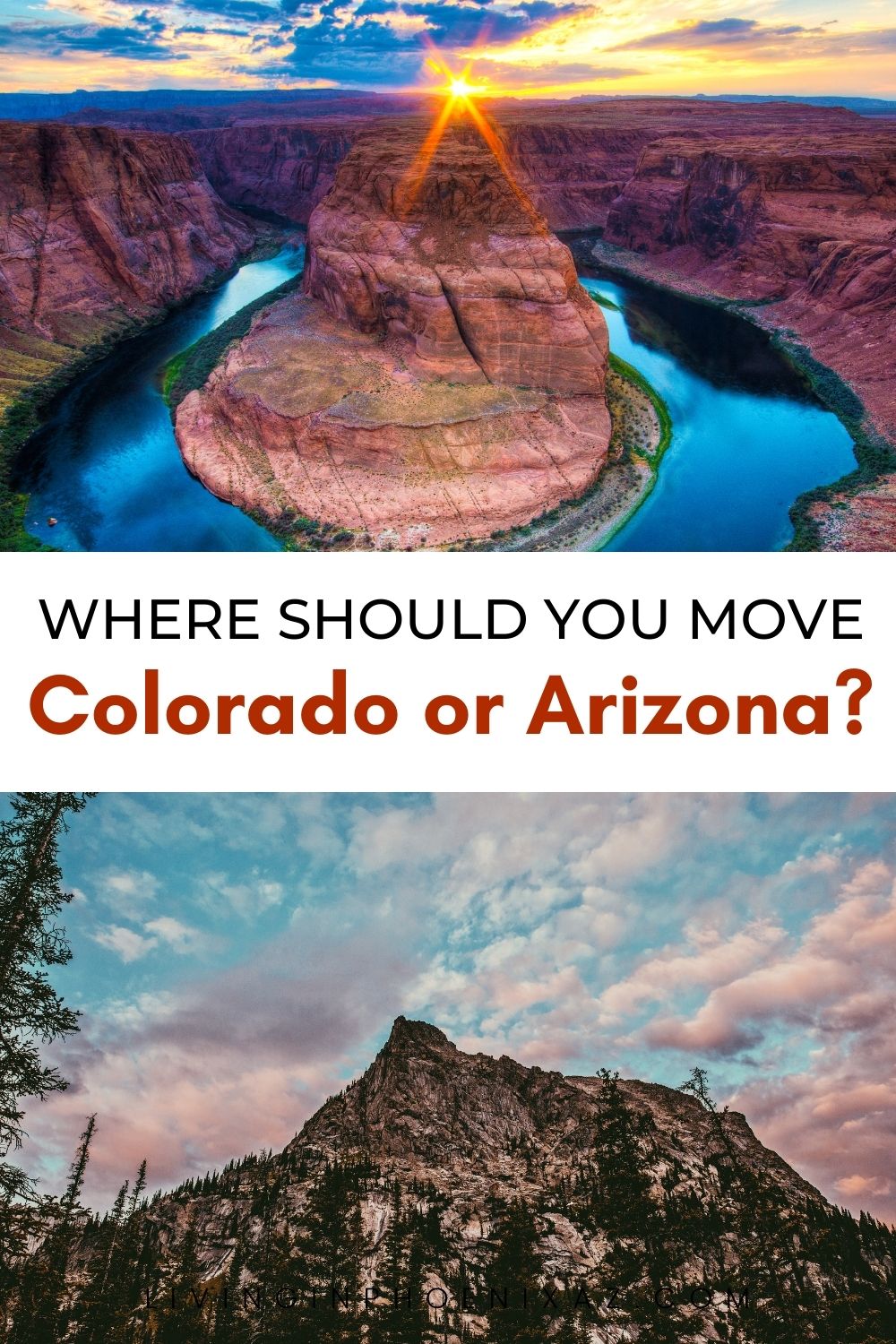 Living in Arizona vs Living in Colorado pins (2)