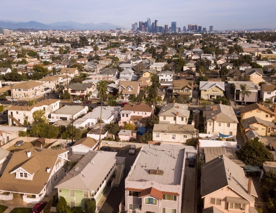 view of Los Angeles neighborhood, Cities people are leaving to move to Phoenix Arizona (1)