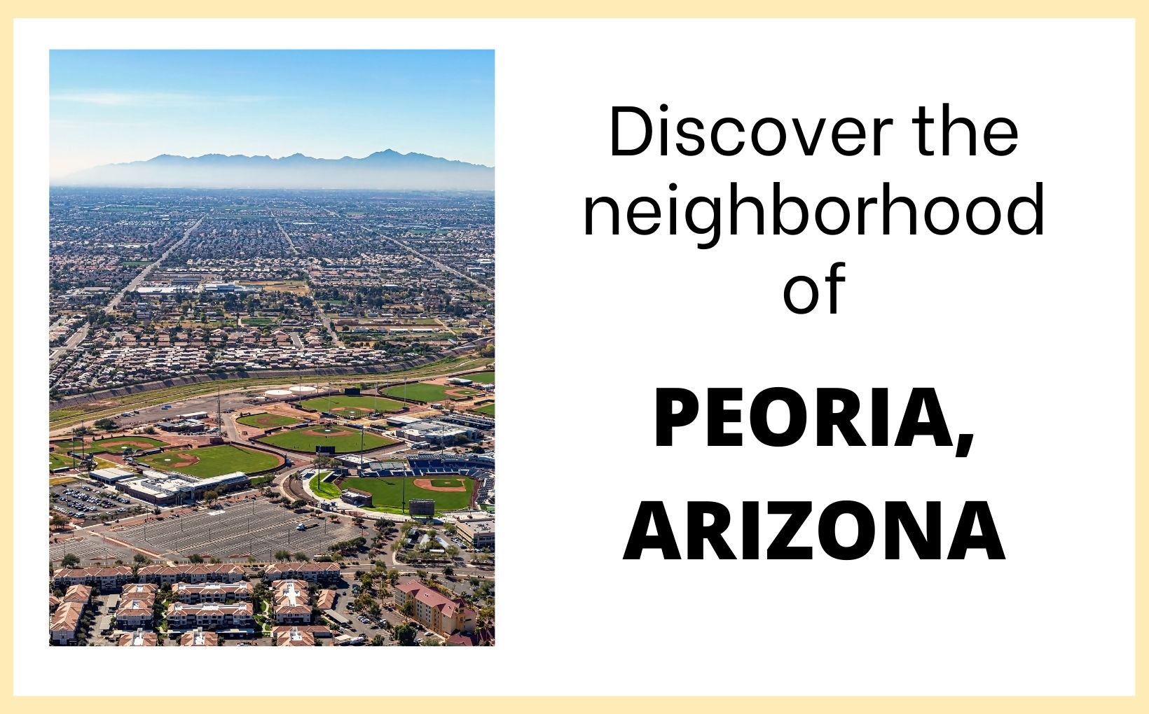 Tour of Peoria Arizona feature image