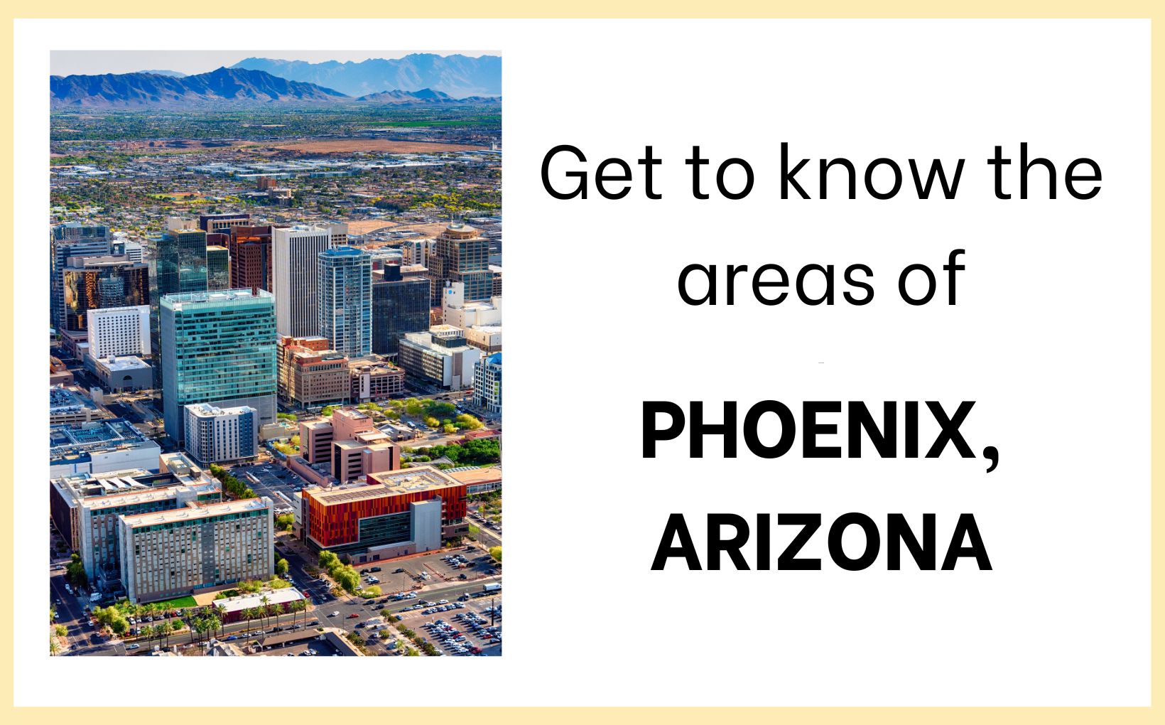 Get to know the areas of Phoenix feature image